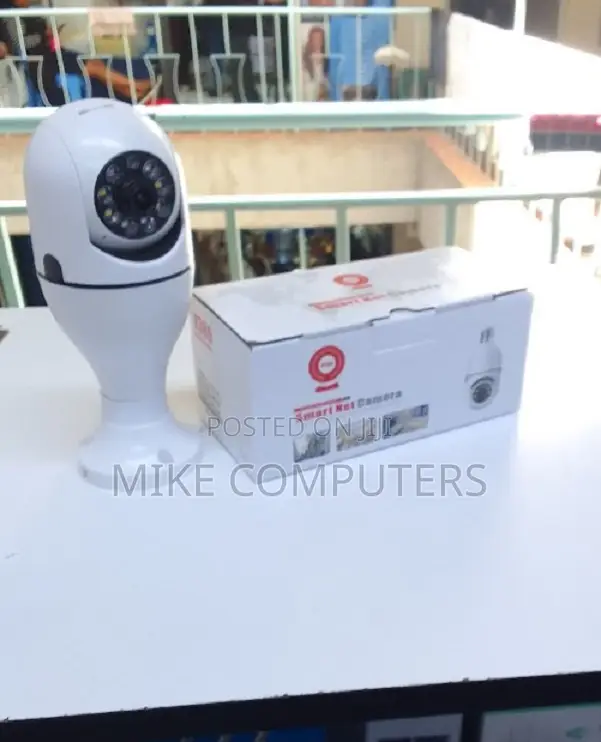 Wireless Wifi Bulb Camera Night Vision PTZ Bulb Camera