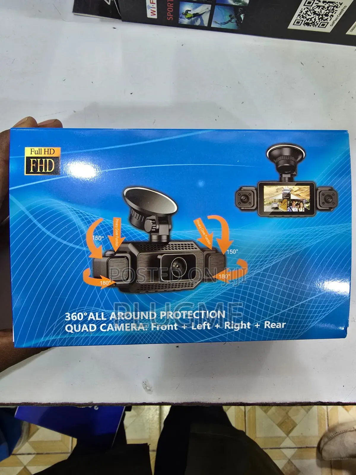 S22 4 Lens Dash Camera Quad Camera (Front+Left+Right+Rear)