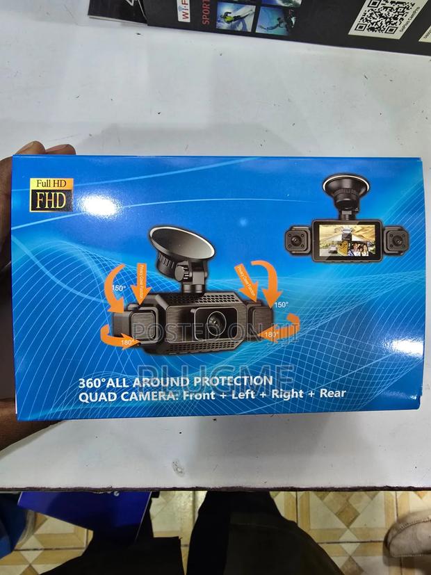 S22 4 Lens Dash Camera Quad Camera (Front+Left+Right+Rear)