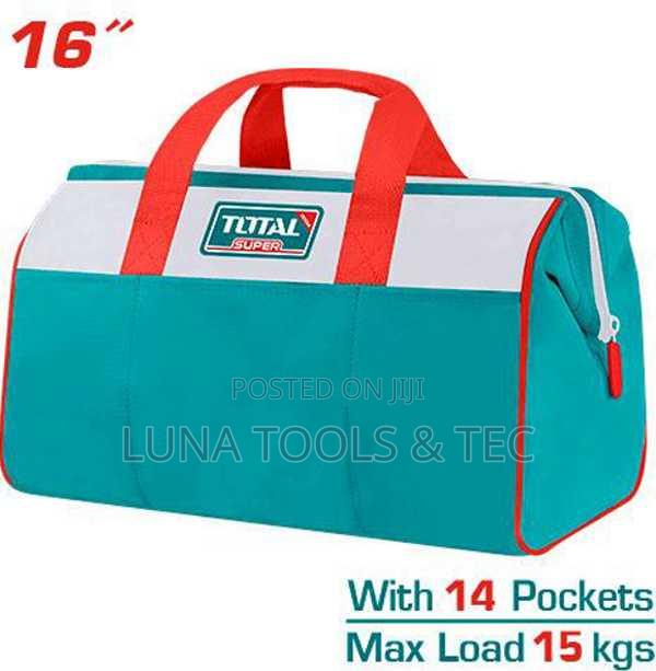 Total Tht261625 Tool Bag
Size: 16"
Max Load: 15kg
