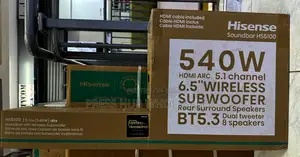 Hisense Hs5100 5.1-Channel Soundbar With a Wireless Subwoofer 