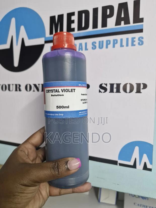 Crystal Violet Solution 500 Ml – Laboratory Staining Reagent - main view