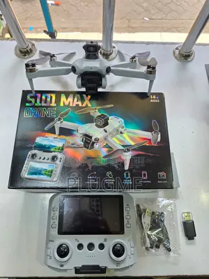 S101 Drone Double Camera With Screen - Remote Control Drone + Monitor