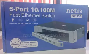 Netis 5-Port 10/100 Fast Ethernet Switch St105d