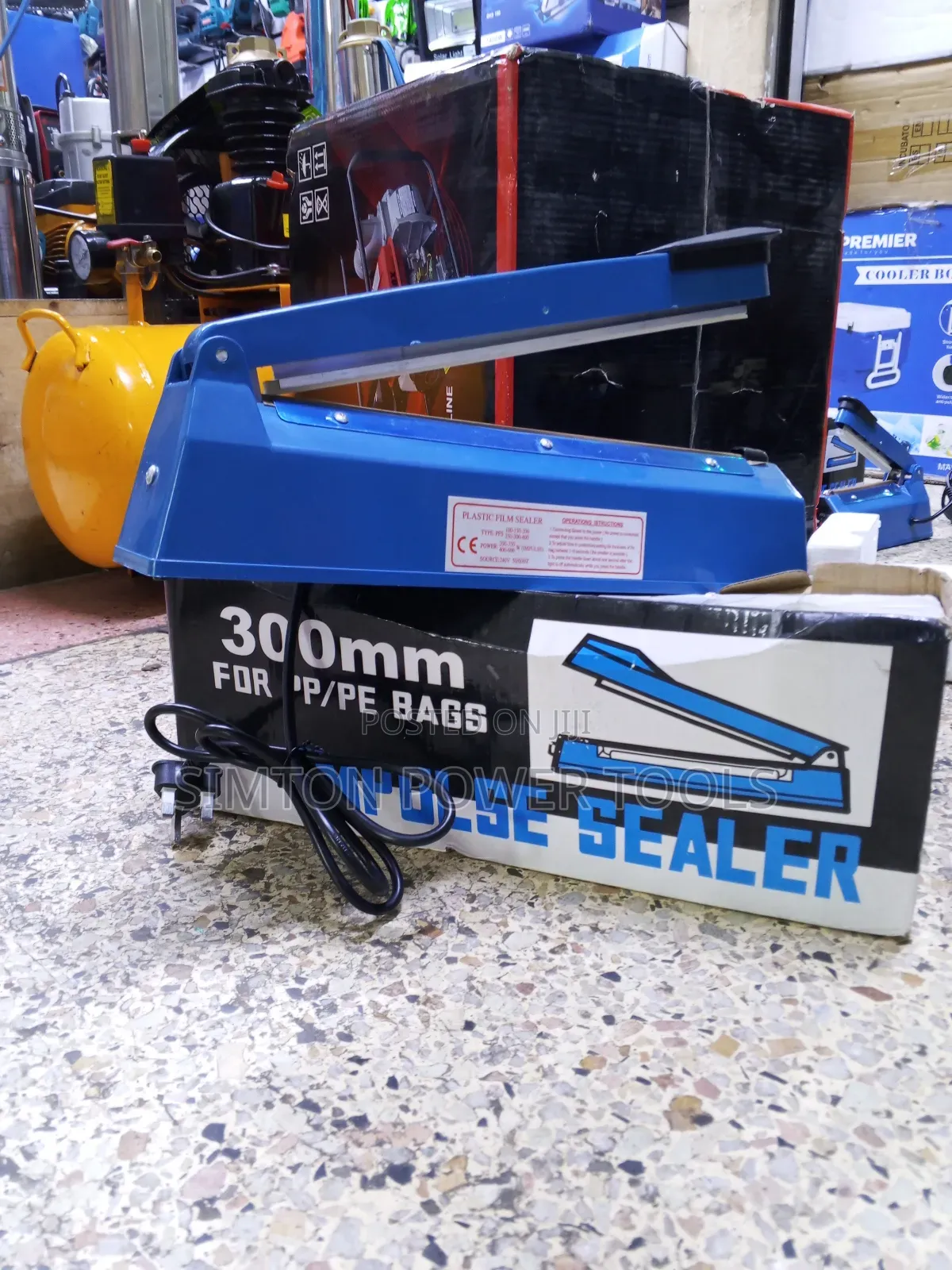 Heavy Duty Impulse Sealer Machine 300mm