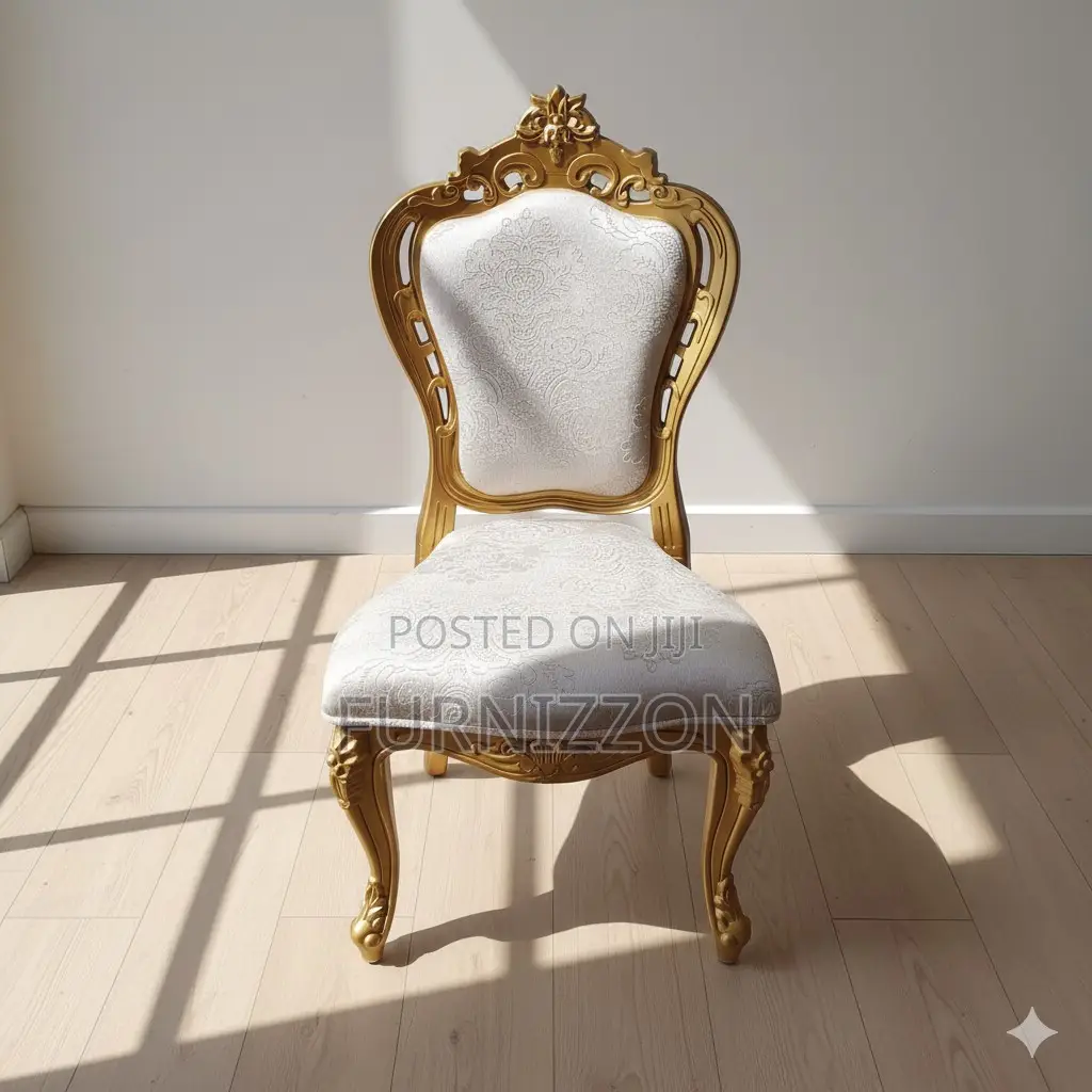 Wedding Event Gold King Louis Dining Chair