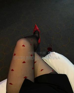 Pretty Love Heart Stockings - main view