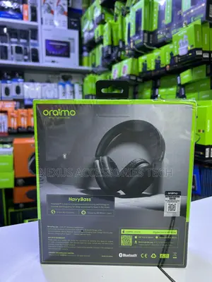 Oraimo Boompop Lite Wireless Headphones-65hrs Battery, Heavy Bass