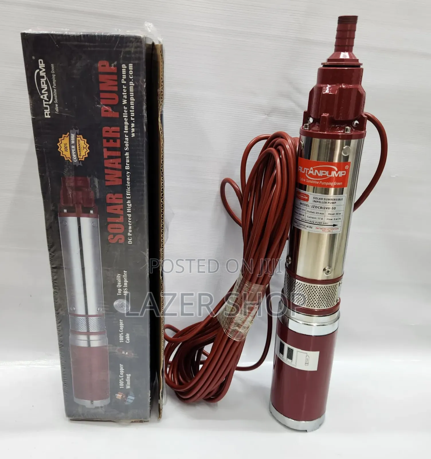 Solar Sabmersible Water Pump