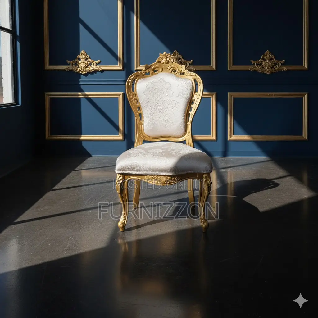 Luxury Gold King Louis Chair for Events