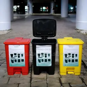 Hard Gauge Plastic 30 Litres Waste Bin for Home, Office and Restaurant