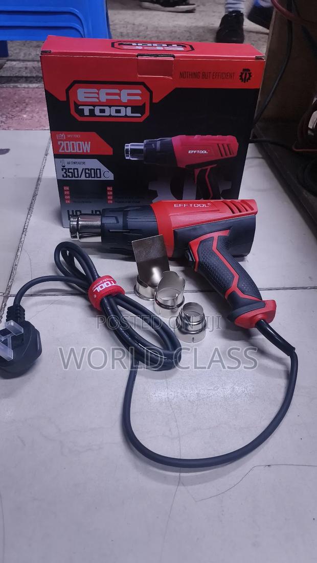 Eff 2000w Heat Gun With Freee Nozzles