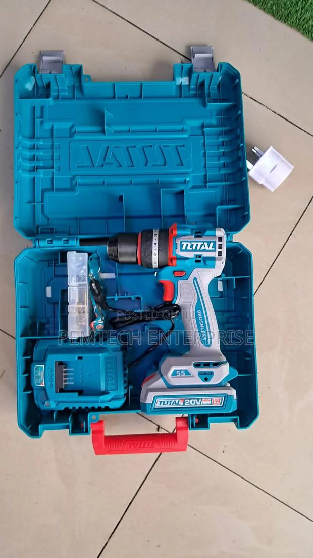Total 20v Brushless Impact Drill Kit. - thumbnail 2