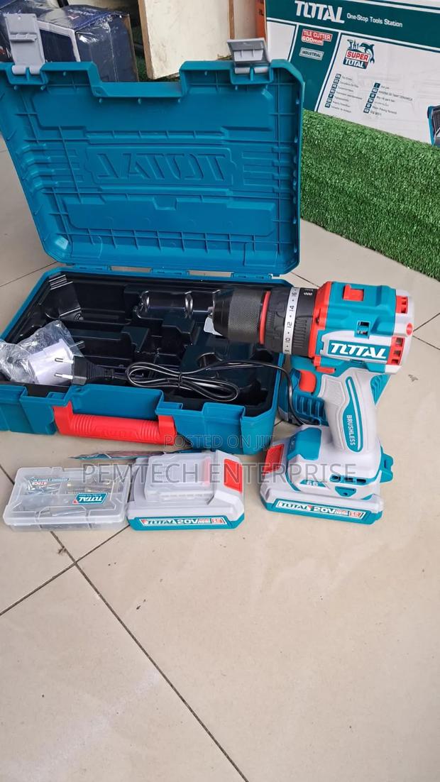 Total 20v Brushless Impact Drill Kit. - thumbnail 3