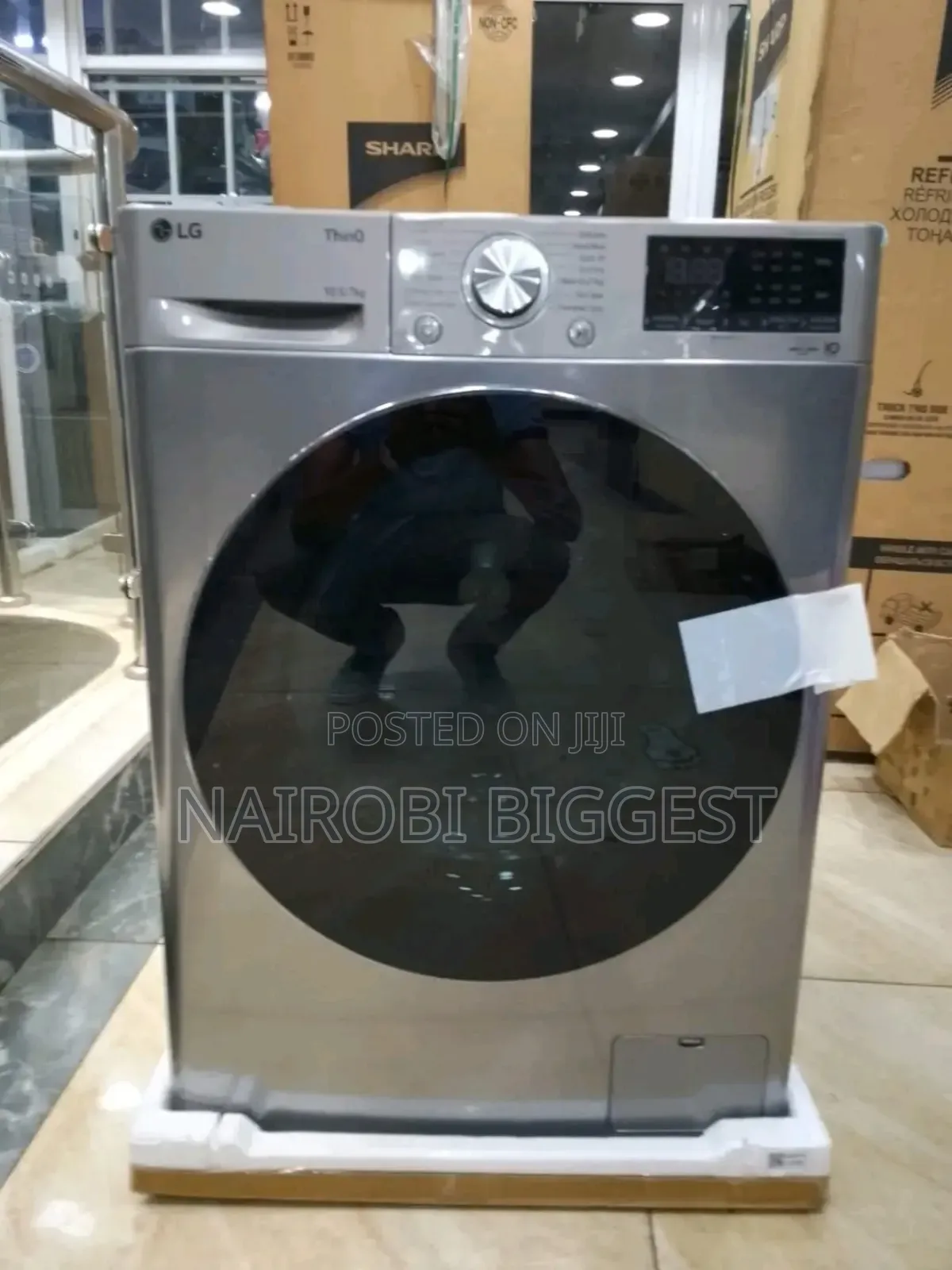 Lg 10kgs Wash And Dry Front Load Washing Machine