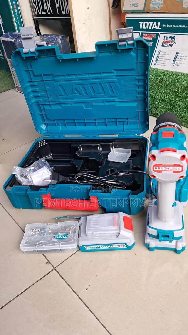 Total 20v Brushless Impact Drill Kit. - thumbnail 4