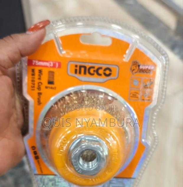 Ingco Wire Cup Brush/ 4" Wire Brush Cup