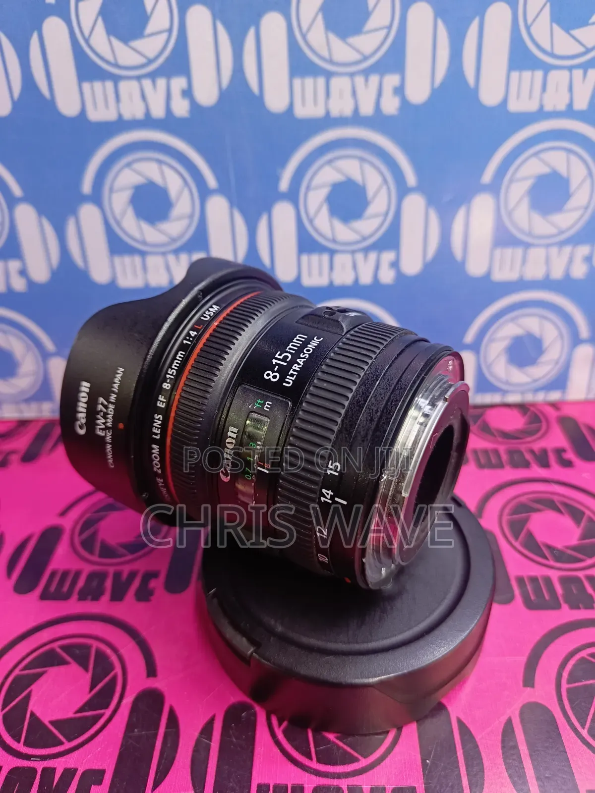 Canon 8-15mmf4 Full Frame Wide Fish Eye Lens
