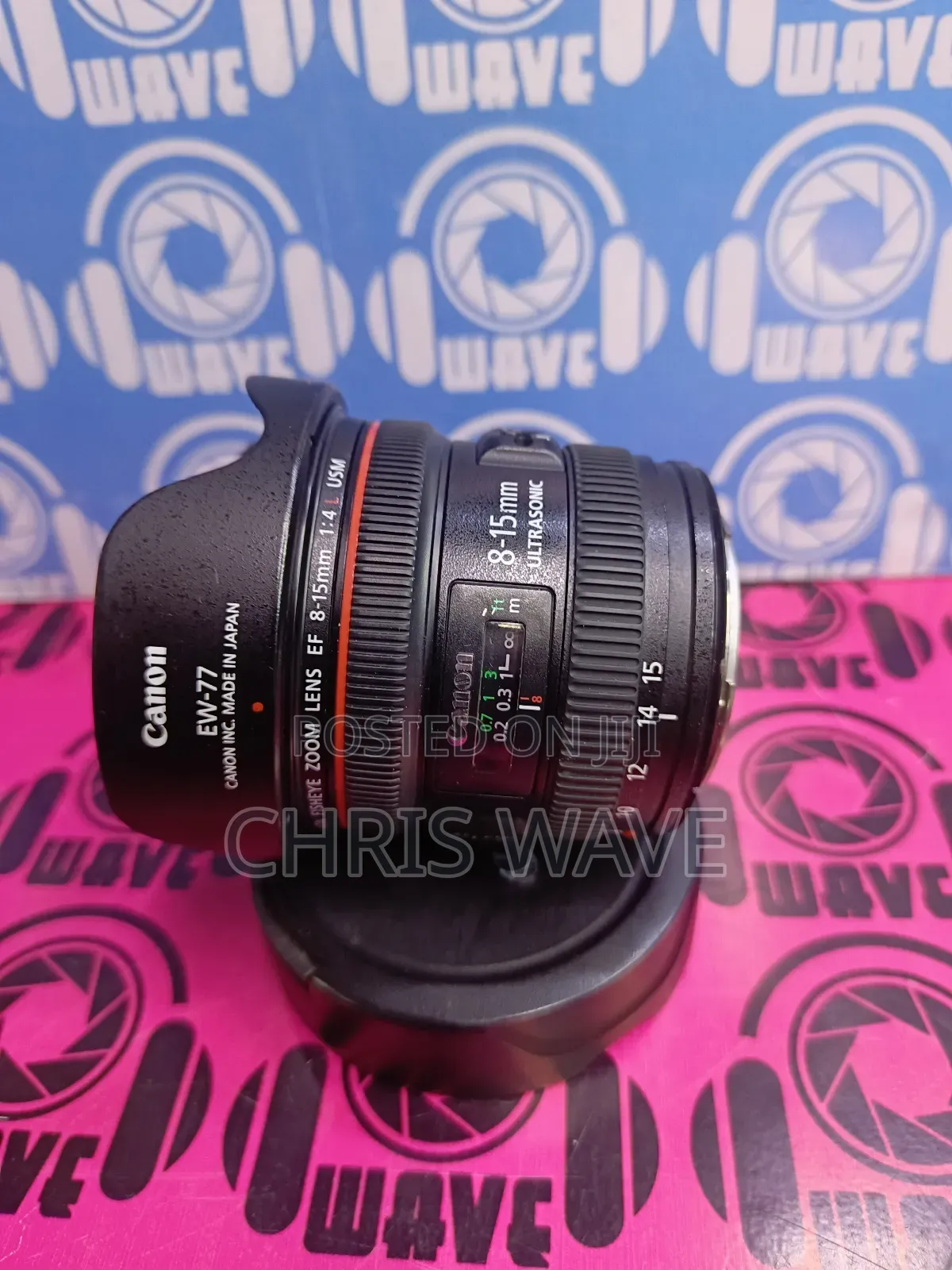 Canon 8-15mmf4 Full Frame Wide Fish Eye Lens