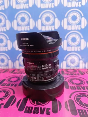 Canon 8-15mmf4 Full Frame Wide Fish Eye Lens