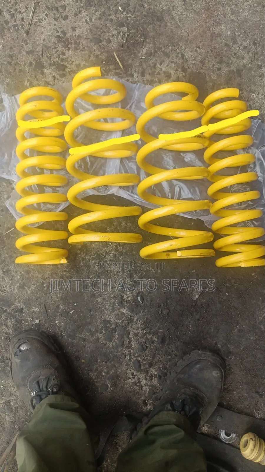 Toyota Prado 120 Front and Rear New Heavy Duty Coil Spring
