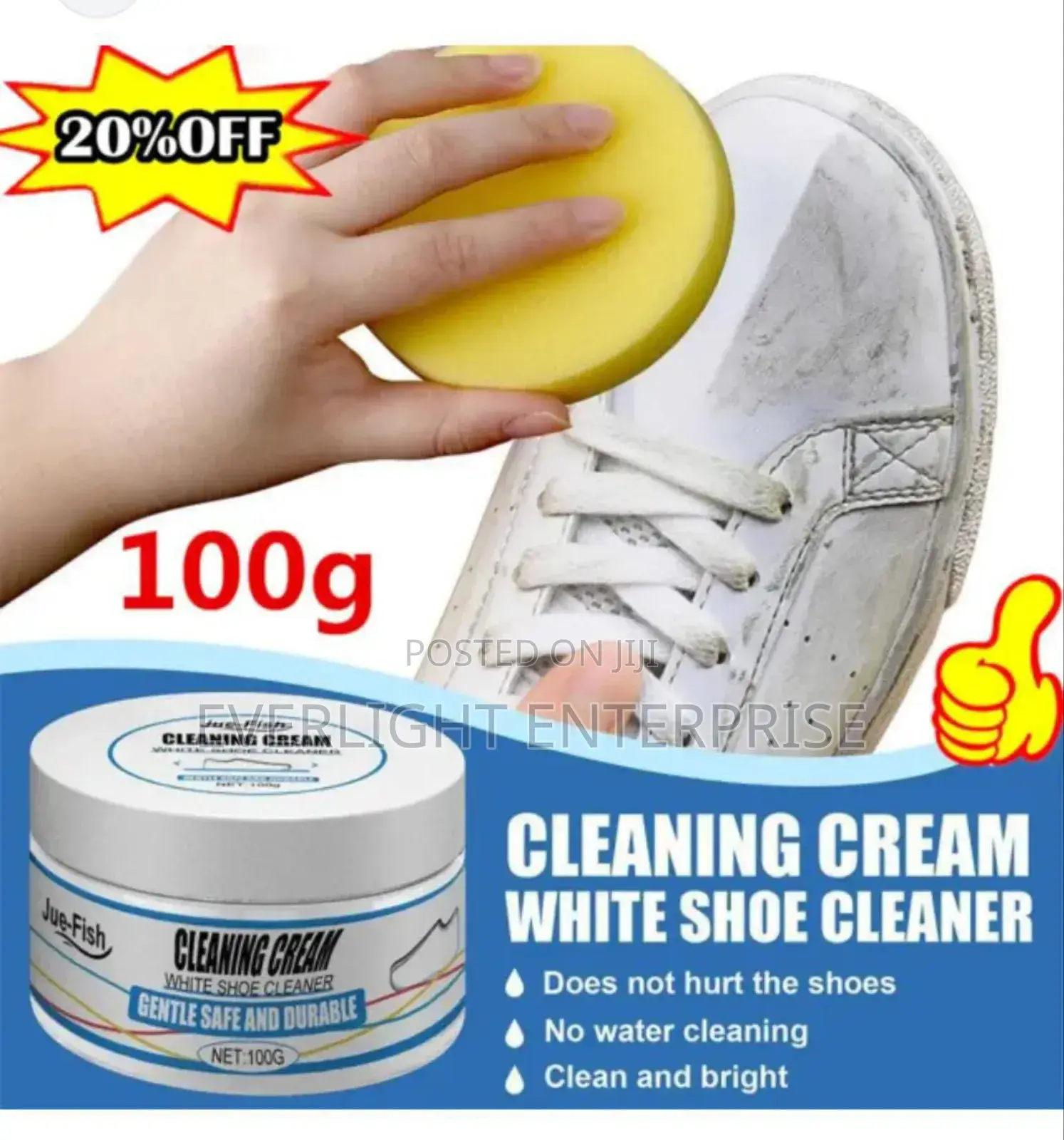 Shoe Cream Whitening Cream