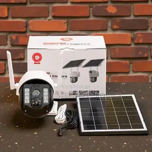 Color Night Vision 4g PTZ Solar Camera Security With Auto Tracking
