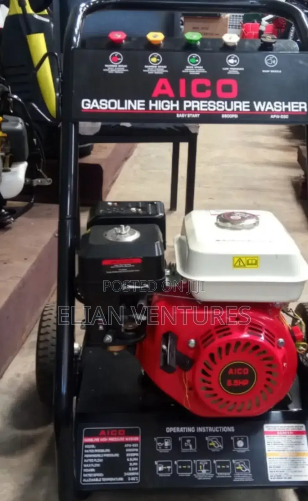 Affordable Petrol Powered Aico Car Wash Machine
