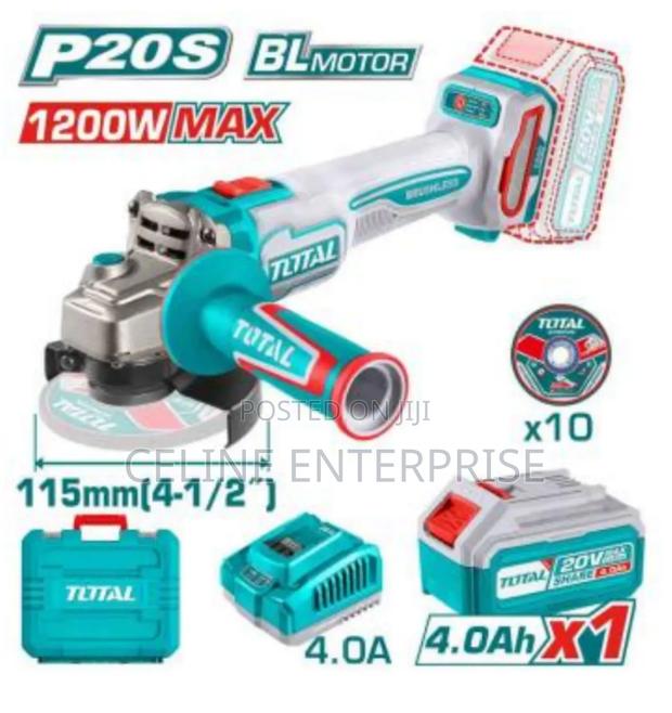 Cordless Angle 
Grinder