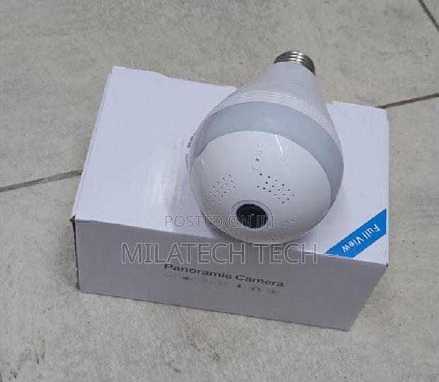 Camera 360 View Wifi Bulb Camera - main view