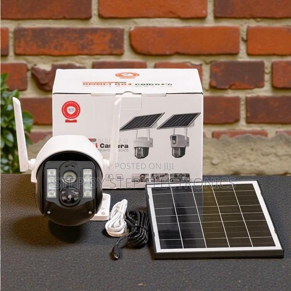 Human Detection Auto Tracking 4g PTZ Solar Camera Outdoor Security