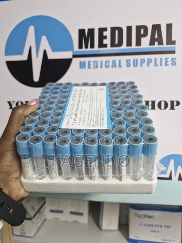 Blue Top Vacutainer Tubes – Sodium Citrate Blood Collection