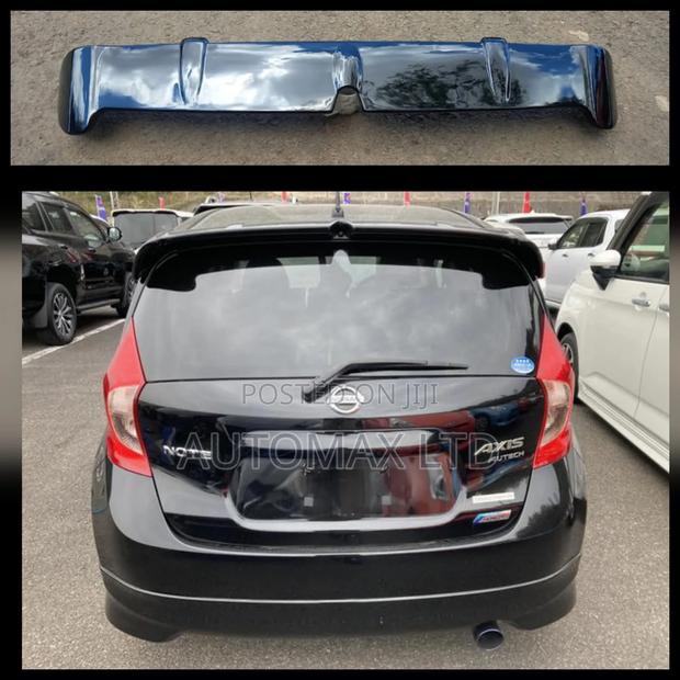 Nissan Note Yr2014+ (Axis,Autech,E-Power) Rear Boot Spoiler - main view