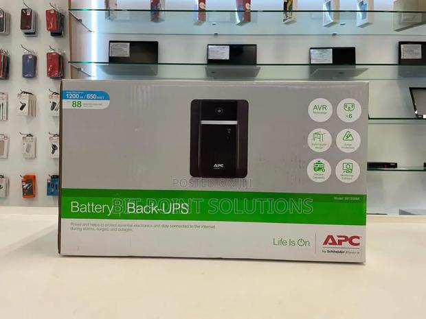 Apc 1.2kva Back-up 1200va 230v Avr Universal Sockets