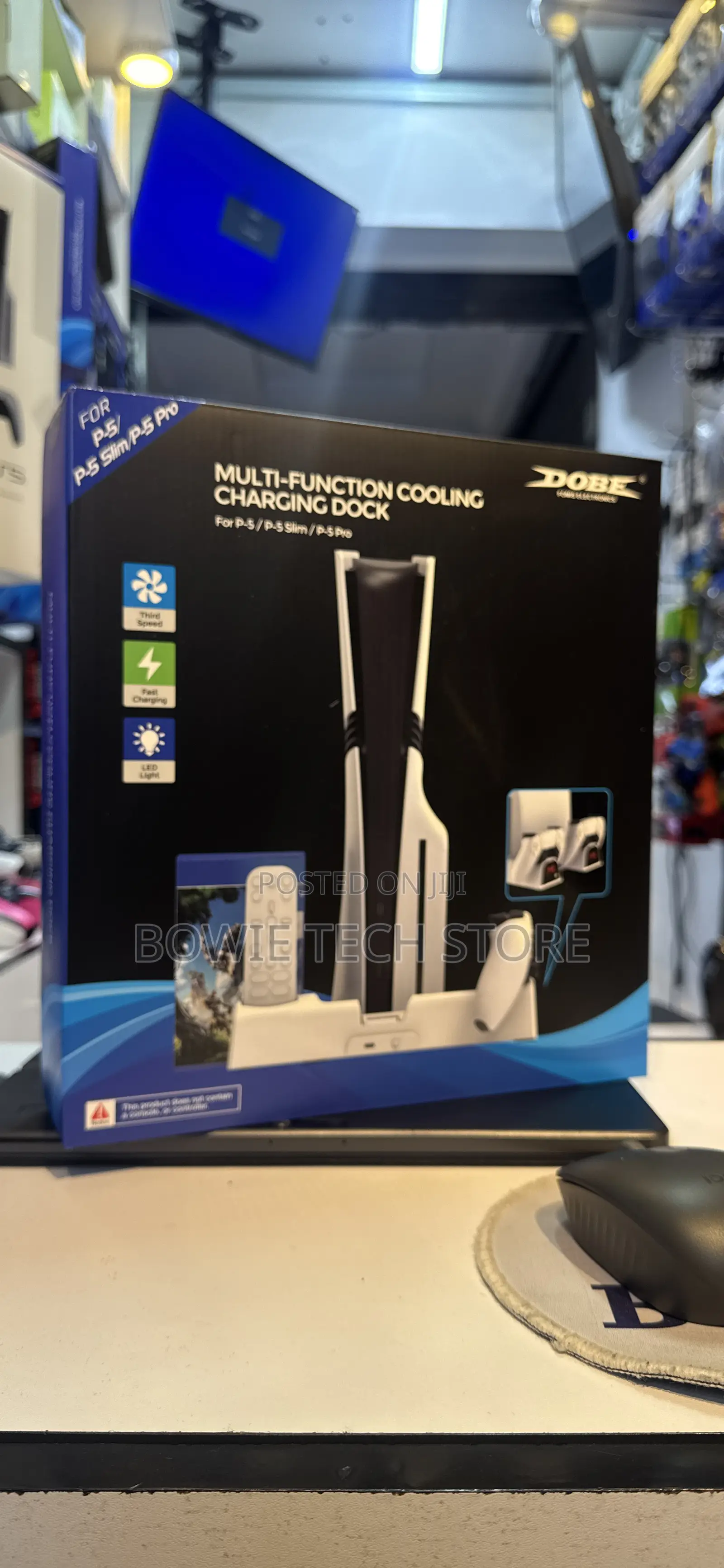 Ps5 Cooling Stand (Multi Functional)