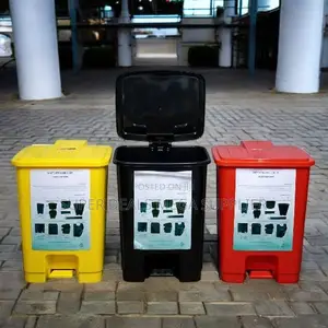 30 Litres Waste Bin With Durable Hinge System and Rectangular Shape