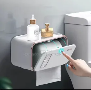 Premium Waterproof Bathroom Toilet Paper / Tissue Holder