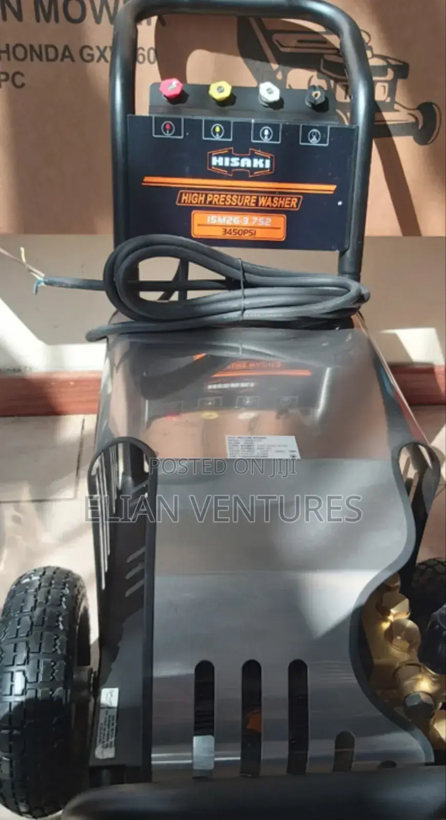 Heavy-Duty Hisaki Electric Car Wash Machine
