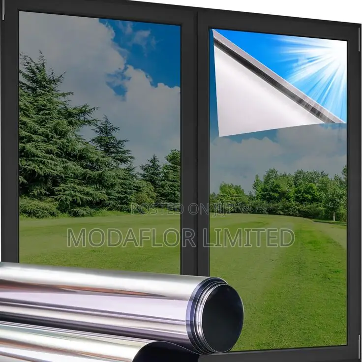 Reflective Window Film – Mirror Privacy Effect