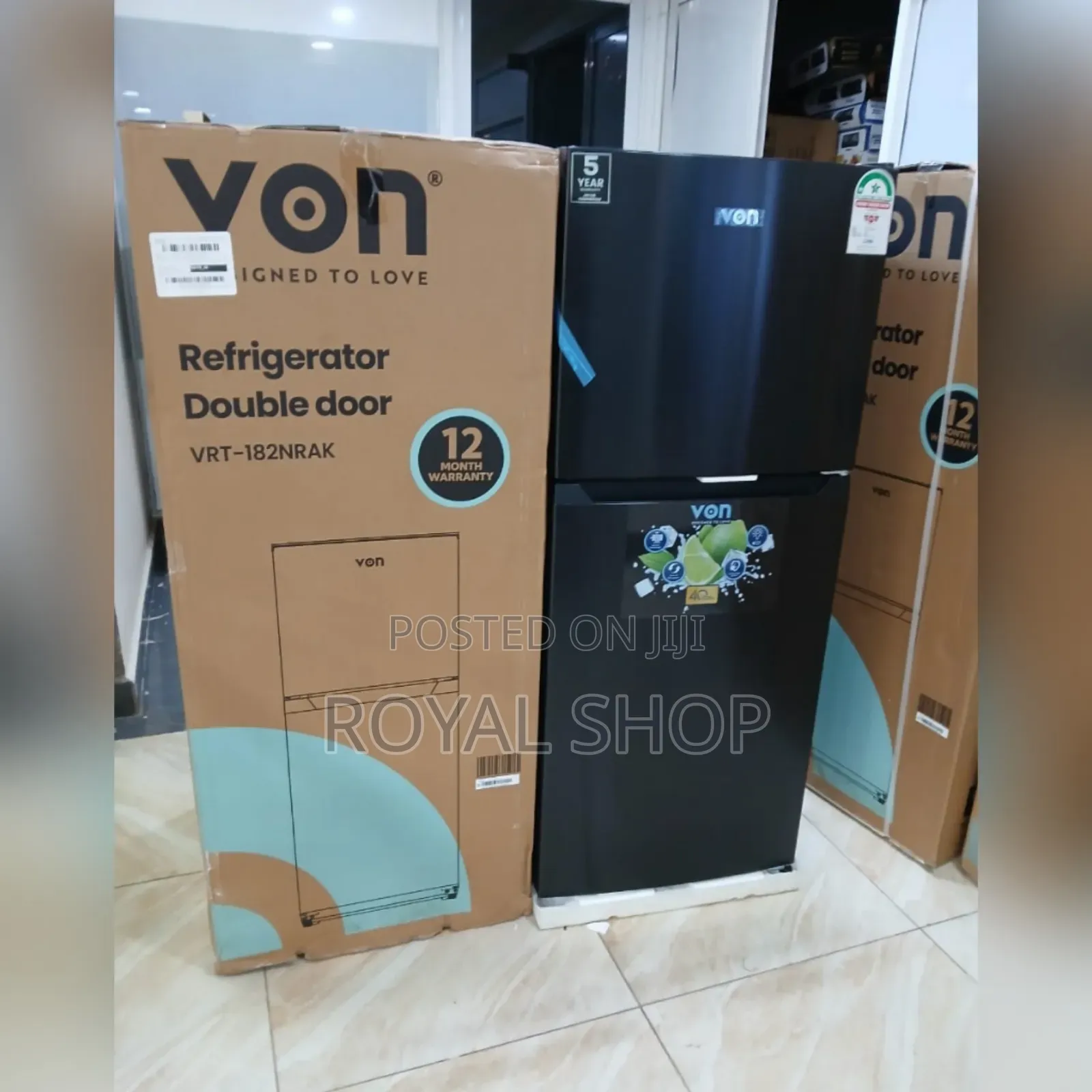 Von Fridge 182litres