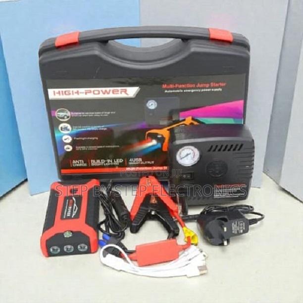 Stable Performance 99800mah Jump Starter Air Compressor Pump - main view