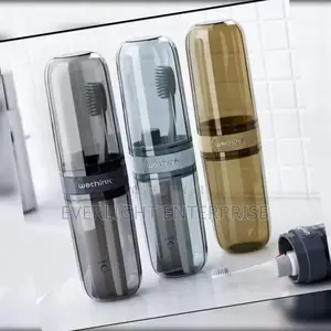 Portable Toothbrush/Paste Holder