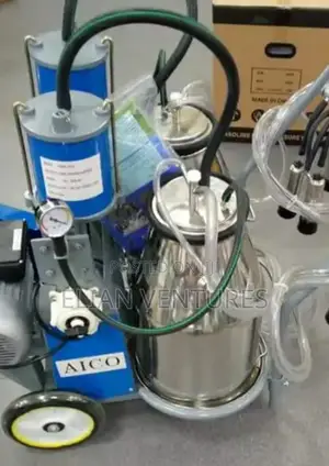 New Double Barrel Milking Machine