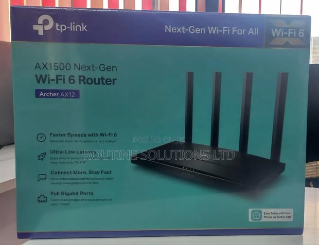Tp-Link Ax1500 Next-Gen Wifi 6 Router Archer Ax12 - main view