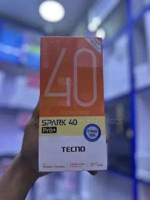 New Tecno Spark 40 Pro+ 256 GB Black