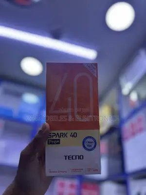 New Tecno Spark 40 Pro+ 256 GB Black