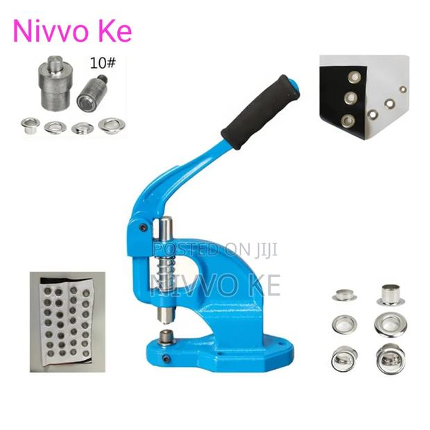 Manual Eyelet Machine for Precise Hole Punching and Setting - thumbnail 3