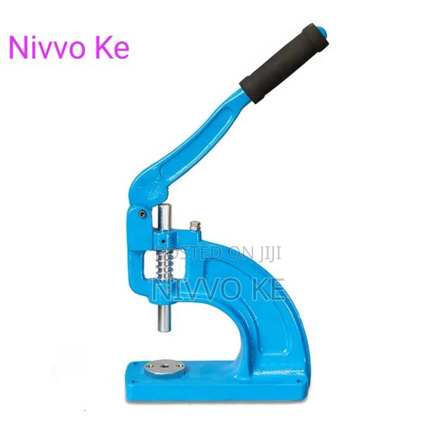 Manual Eyelet Machine for Precise Hole Punching and Setting - main view