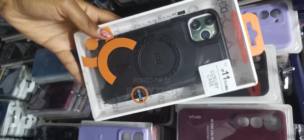 Mobie iPhone 11 Pro Max HDD Leather Back Case Magsafe Compatible - thumbnail 3