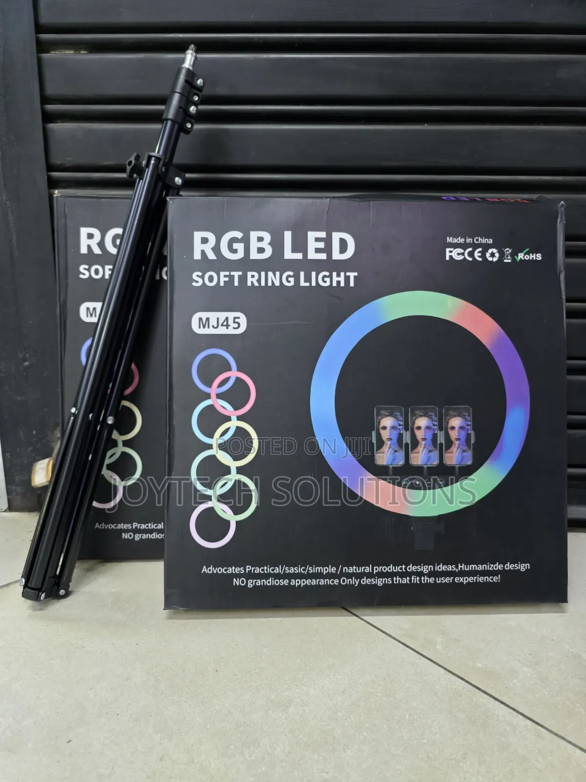 Mj45 Is an 18-Inch (45cm) RGB Led Ring Light for Content Creation